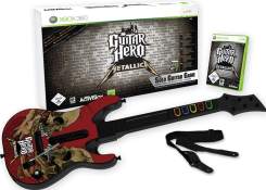Guitar Hero Metallica + Guitare (xbox 360)