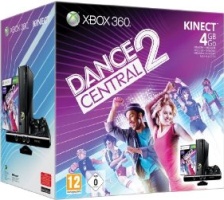 Xbox 360 4 Go + Kinect + Dance Central 2